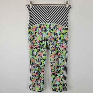 Spanx Floral Camouflage Leggings Size Large